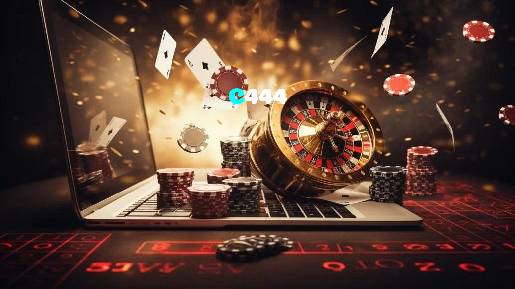 C444 casino presented on mobile device in Pakistan with slots and live games